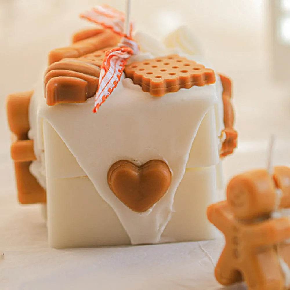 Homemade Gingerbread Man Christmas Scented Candles - EX-STOCK Canada