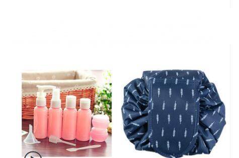 Animal Printing Large Capacity Drawstring Lazy Cosmetic Storage Bag - EX-STOCK Canada