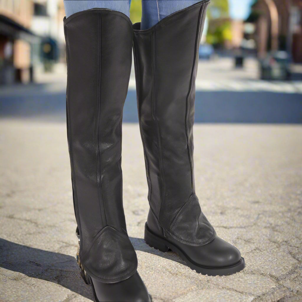 BOL/Open Road Women's Leather Half Chaps EX-STOCK Canada