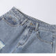 Women Street style Ripped Denim Jeans Pant Low rise - EX-STOCK Canada