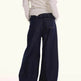 Loose Waist Stitching Small Skirt Baggy Jeans Pant For Men And Women - EX-STOCK Canada