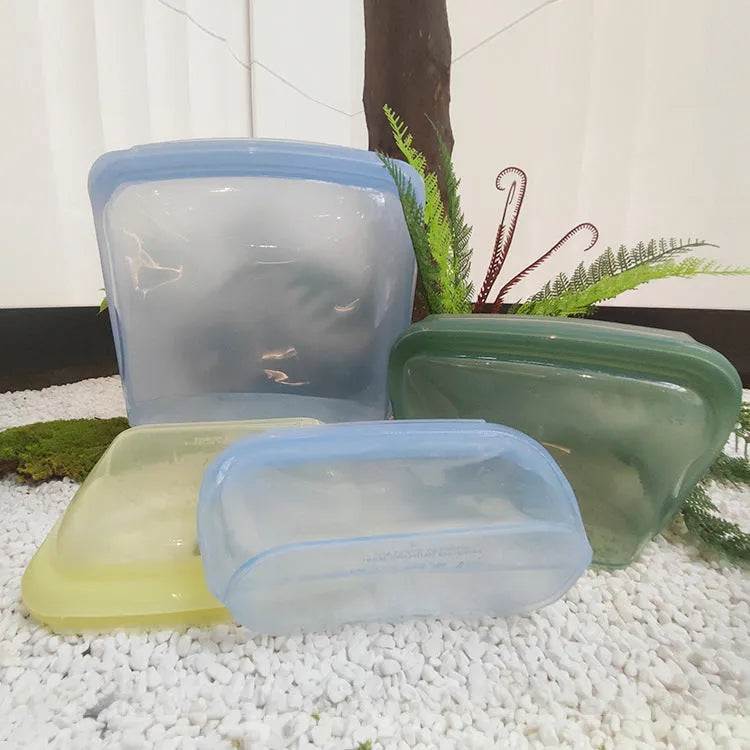 Reusable Silicone Storage Bag Vacuum seal Bag