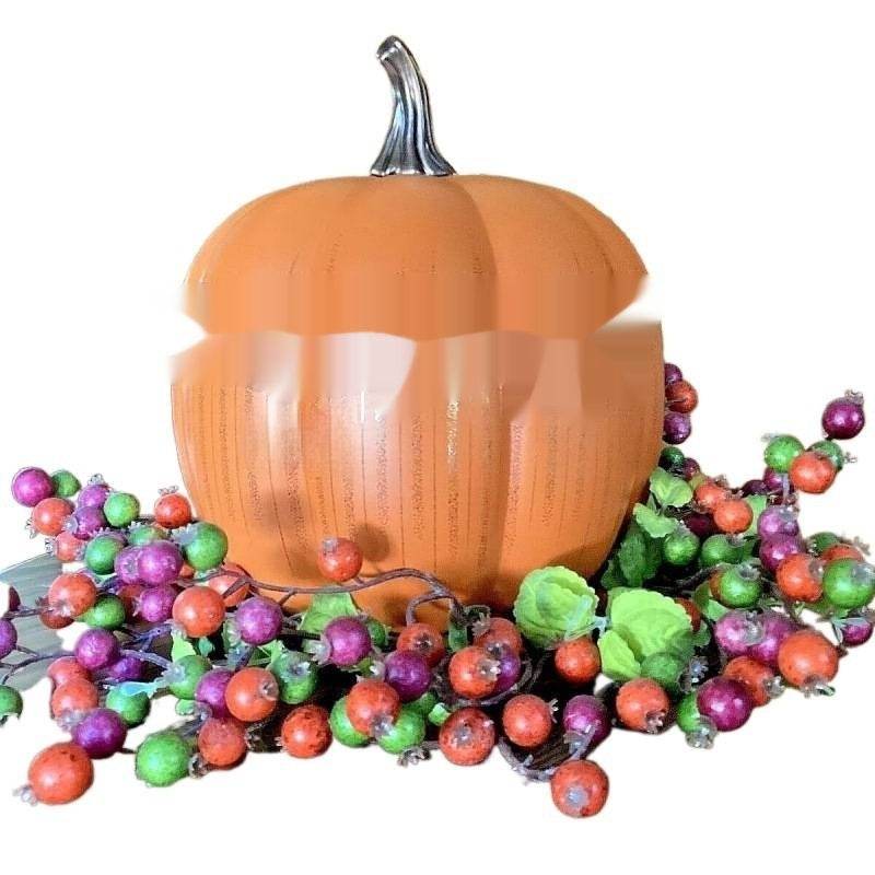 Starry Night Glass Halloween Pumpkin Decoration - EX-STOCK Canada