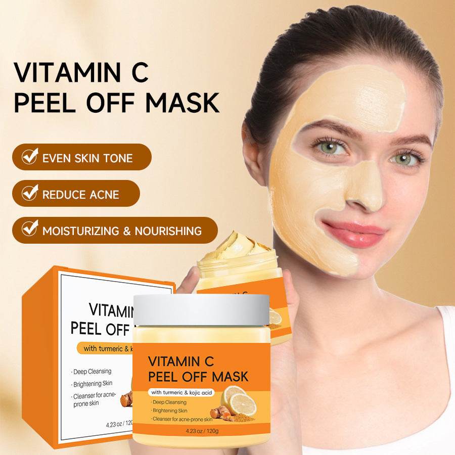 Vitamin C peel Off Face Mask Brightening Mask - EX-STOCK Canada