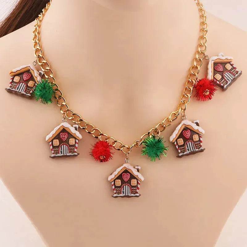 Creative Christmas Necklace women gift ideas - EX-STOCK Canada