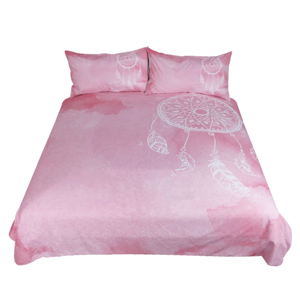 Pink dream catcher home textile four-piece set EX-STOCK Canada