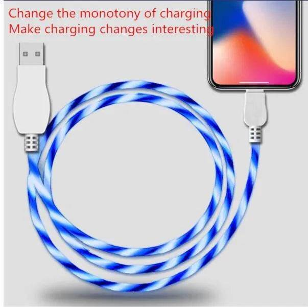 Compatible Led Light Mobile Phone Charging Cable - EX-STOCK Canada