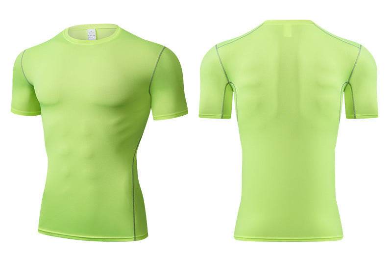 Short sleeve Muscle Fit Workout shirt for men - EX-STOCK Canada