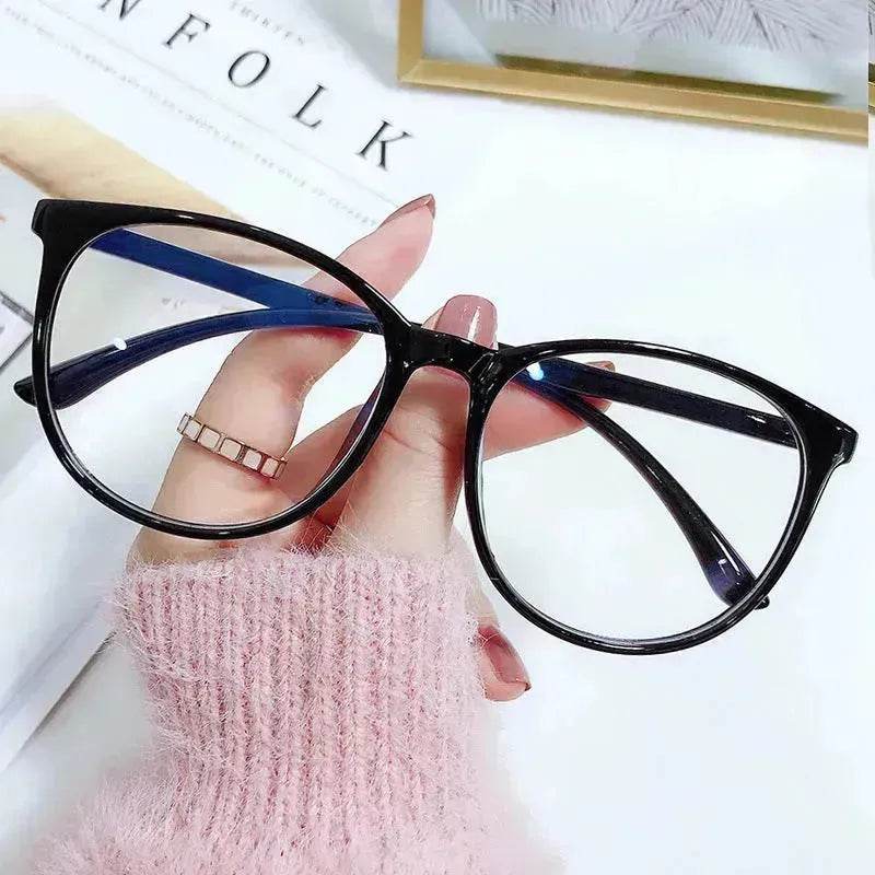 Large Frame Anti-blue Light Glasses Frame Myopia Finished Flat Frame - EX-STOCK Canada