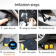 Car Air Pump with Digital Display 12v Portable Emergency Air Pump For Car With Lighted Tire Inflator - EX-STOCK Canada