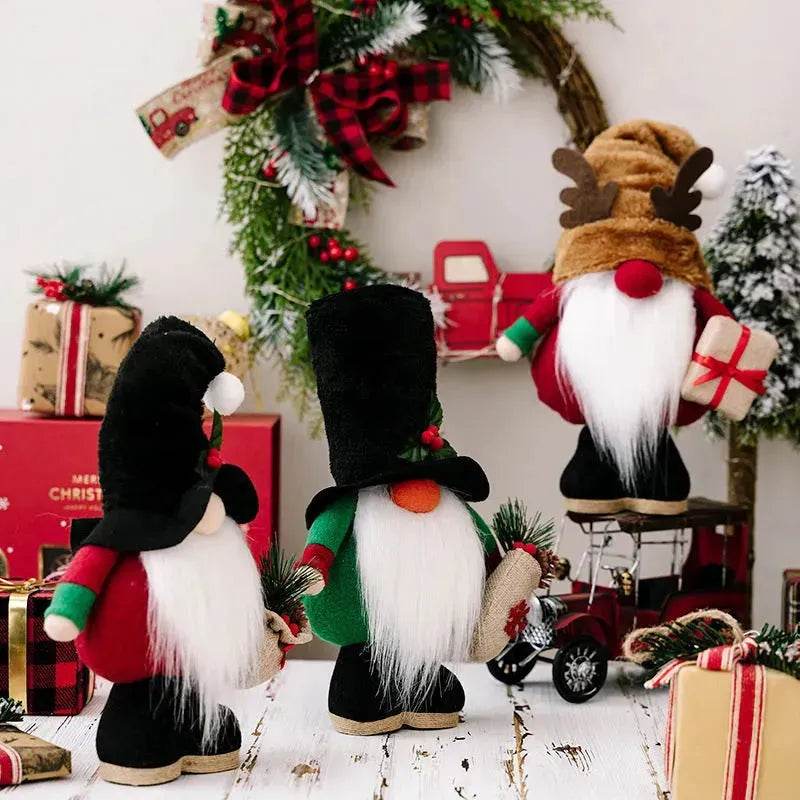 Christmas Gnome Dolls Christmas Day Gifts Dwarves Home Decoration Gifts - EX-STOCK Canada