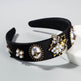 Fashion Inlaid Rhinestone pearl Headband dress headpiece - EX-STOCK Canada