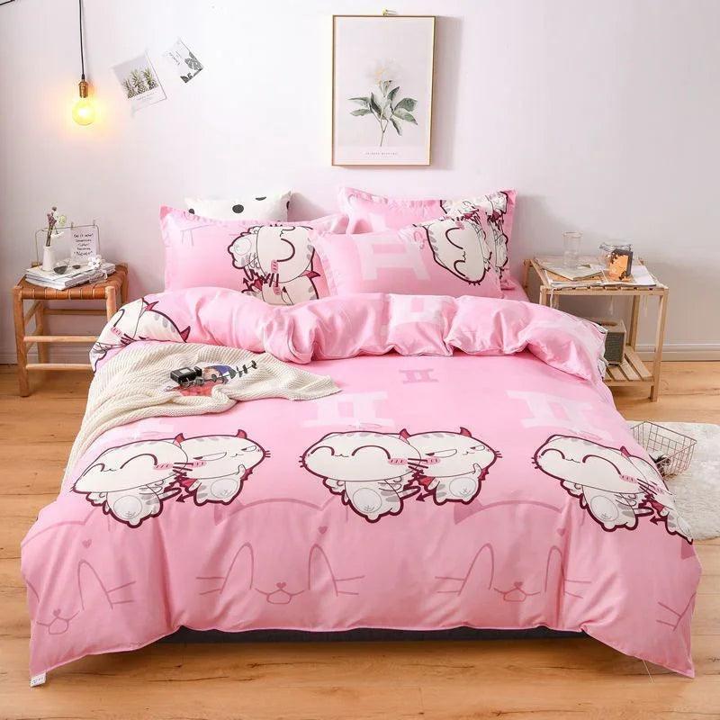 Skin-friendly Quilt Cover Brushed One-piece Double Duvet Cover Bed EX-STOCK Canada