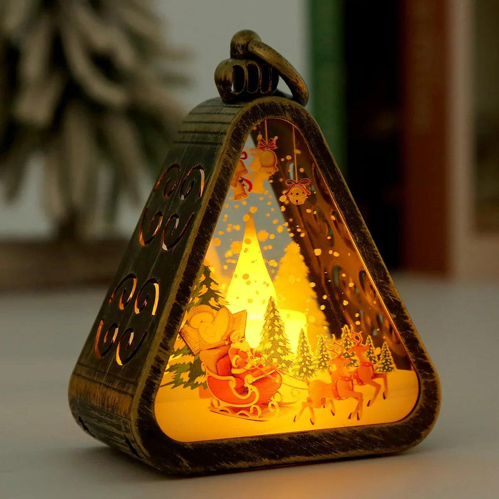 Christmas Decorations Retro Electric Candle Lamp Luminous Ornaments EX-STOCK Canada
