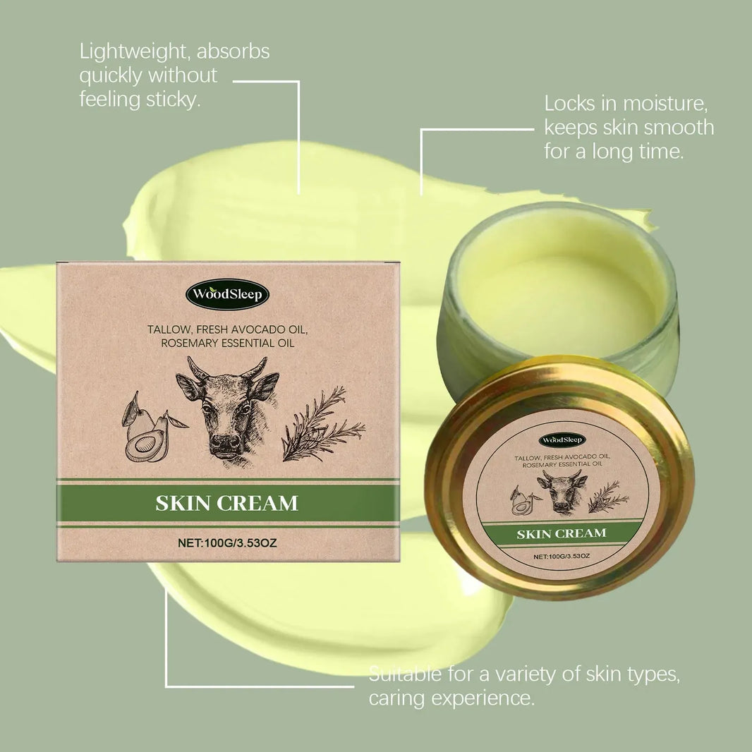 Tallow Cow Fat Natural Organic Skincare Cream