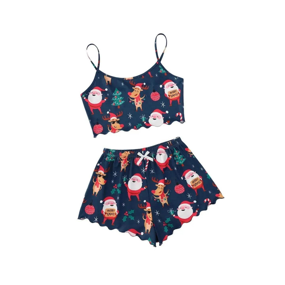 Women's Spaghetti Straps Sleeveless Pajamas - EX-STOCK Canada