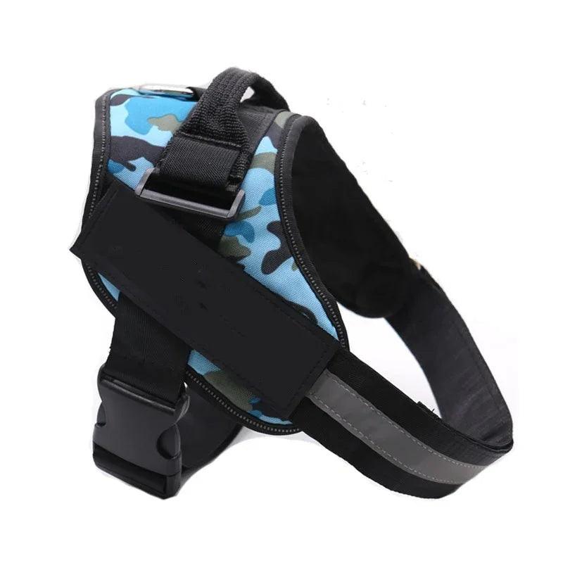 Personalized Dog Harness NO PULL Reflective Breathable Adjustable Pet Harness Vest For Small Large Dog Custom Patch Pet Supplies EX-STOCK Canada
