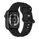 Embossed Rose Silicone Watch Strap - EX-STOCK Canada