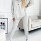 3pcs Women Hoodie Athleisure Outfit set sweatsuit set - EX-STOCK Canada