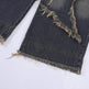 Distressed Denim Pant for women Oversized Streetstyle Patch Cargo Jeans Pant - EX-STOCK Canada
