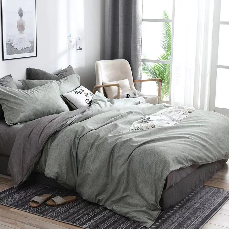 Housse de couette avec quilt 2 taies d'oreiller 50x70cm Ensemble de literie 3 piècesEX-STOCK Canada