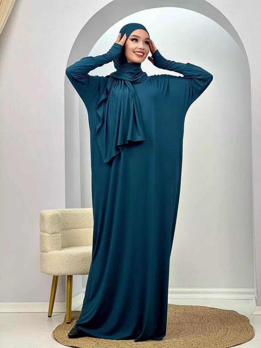 Damen Muslimische Robe PolyesterfaserEX-STOCK Canada