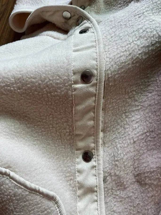 Thickened Woolen Hoodie Winter coat Fleece hooded Winter Jacket - EX-STOCK Canada