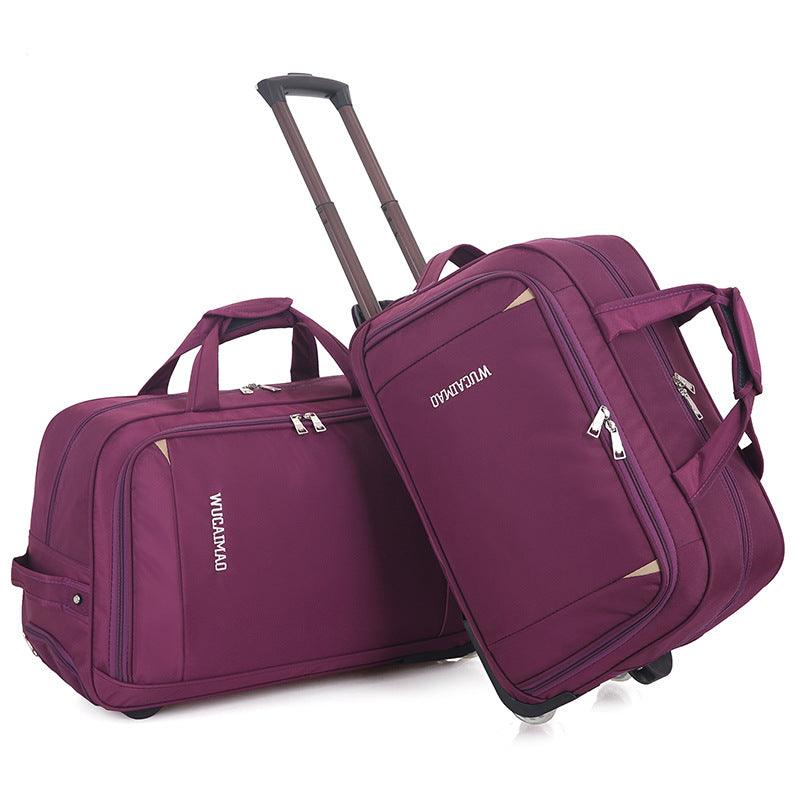 Borsa Trolley in Tessuto Oxford Tempo Libero Viaggio Bagaglio Pieghevole | EX-STOCK Canada