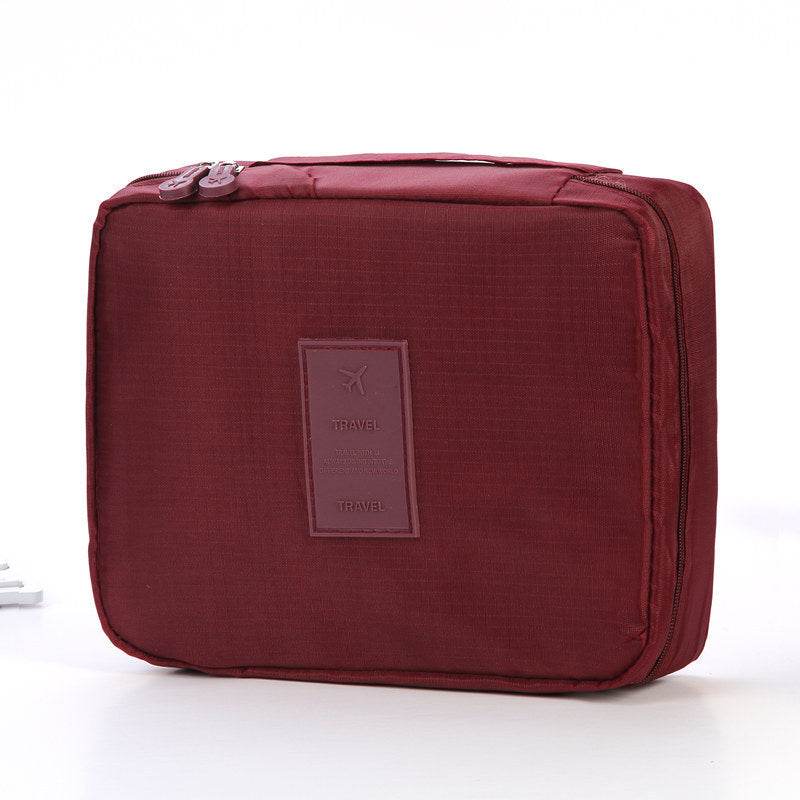 Portable Cosmetic Bag Waterproof Divider Multi-grid Pockets Toiletry Bags Travel Storage Handbags Women Make Up Bag - EX-STOCK Canada