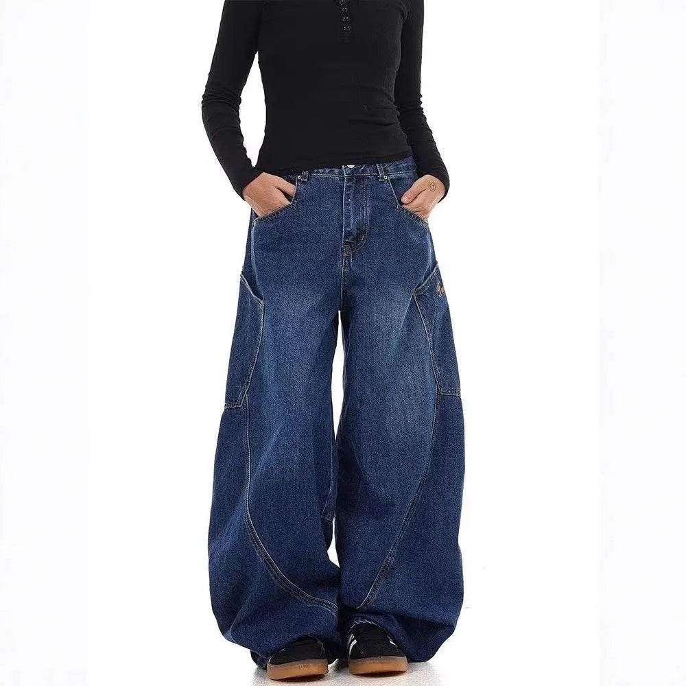 Design Large Pocket Machete Baggy Jeans Pant For Men And Women - EX-STOCK Canada