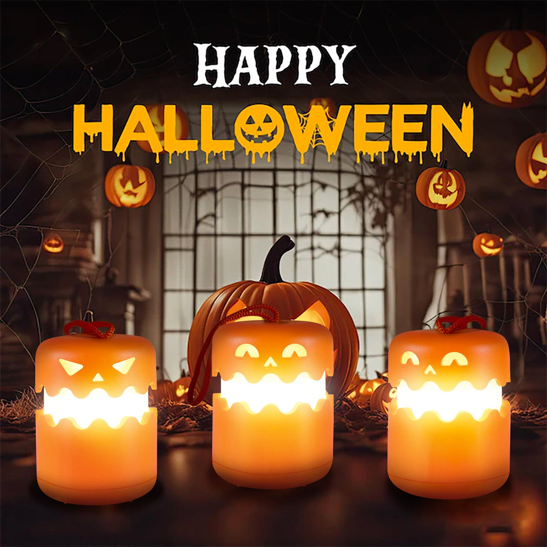 Halloween Pumpkin Lamp Foldable Portable Small Night Lamp EX-STOCK