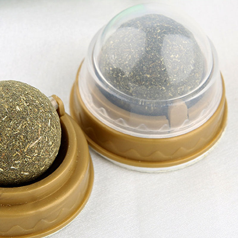 Catnip Balls Cat Treats Rotary Molar Teeth Cleaning EX-STOCK Canada