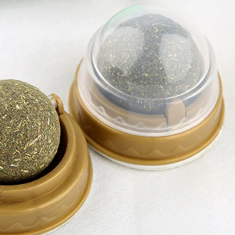 Catnip Balls Cat Treats Rotary Molar Teeth Cleaning EX-STOCK Canada