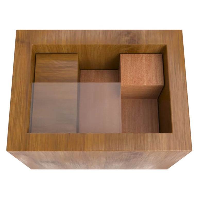 Einstein Lock Wooden Puzzle International Braised Brain Decompression - EX-STOCK Canada