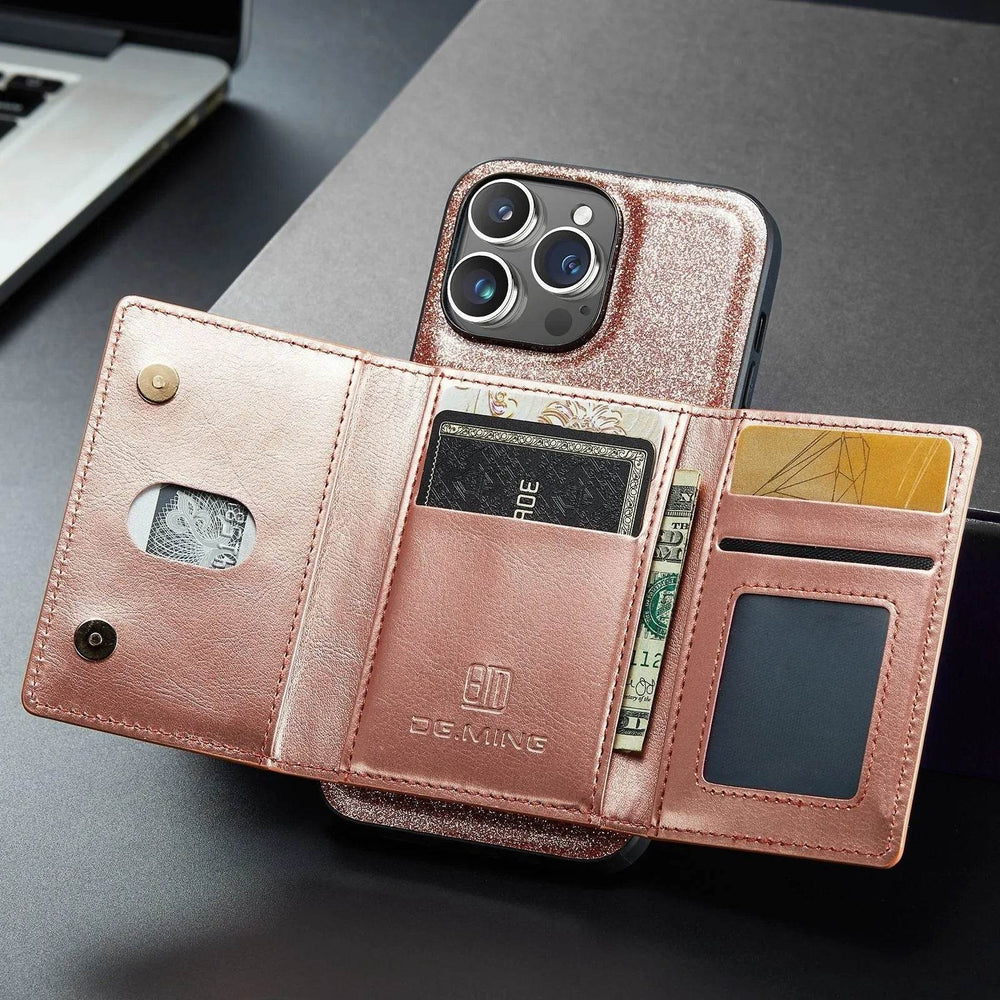 Magnetic Card Holder Protective Case Phone Case Leather Case - EX-STOCK Canada