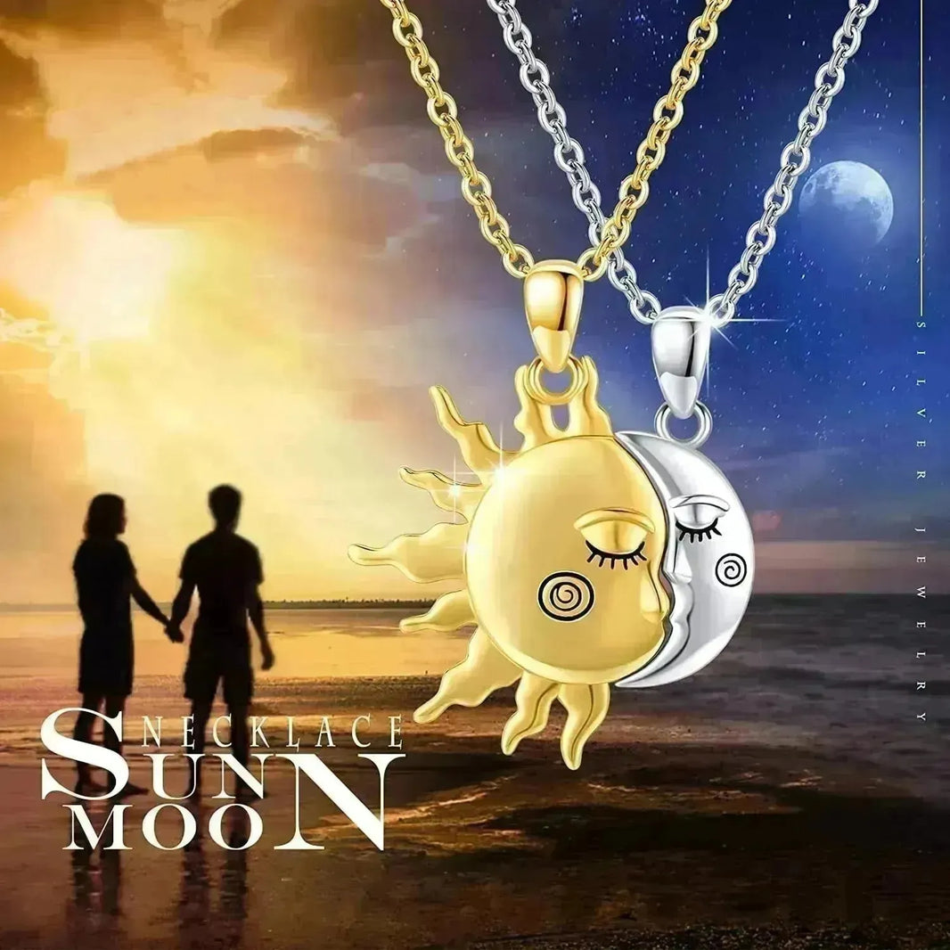 Collier étoile de Sun Sun 18k Golden Collier Fashion Personnalité Collier Pendant Collier Gift de la Saint-Valentin