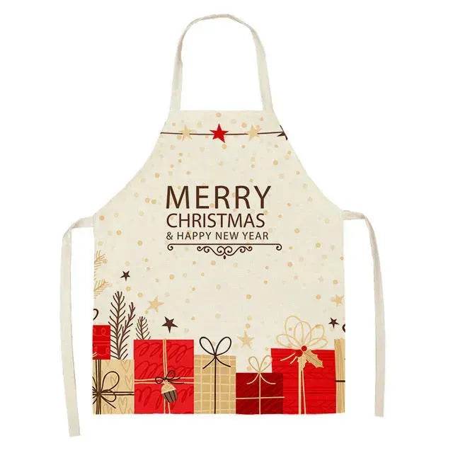 Personalized Christmas Aprons gifts idea for chefs bakers - EX-STOCK Canada