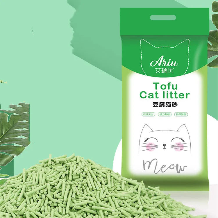 Original Flavor Tofu Cat Litter Low Dust Fast Clumping Deodorizer - EX-STOCK CANADA