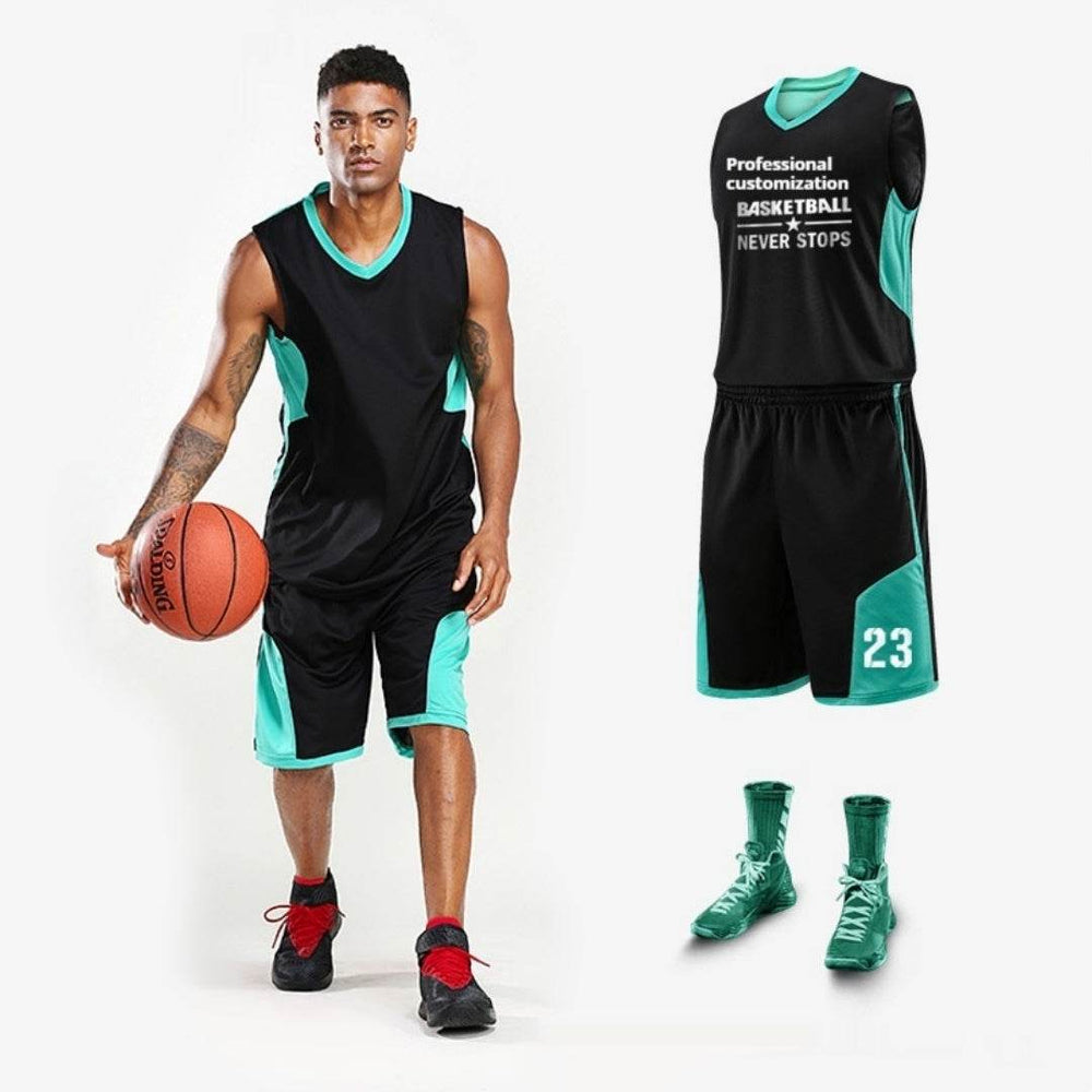 Basketball Outfit Team Training Competition Sports Uniform - EX-STOCK Canada