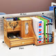 Minimalist Wooden Desk Organizer Office Table Organizer - EX-STOCK Canada