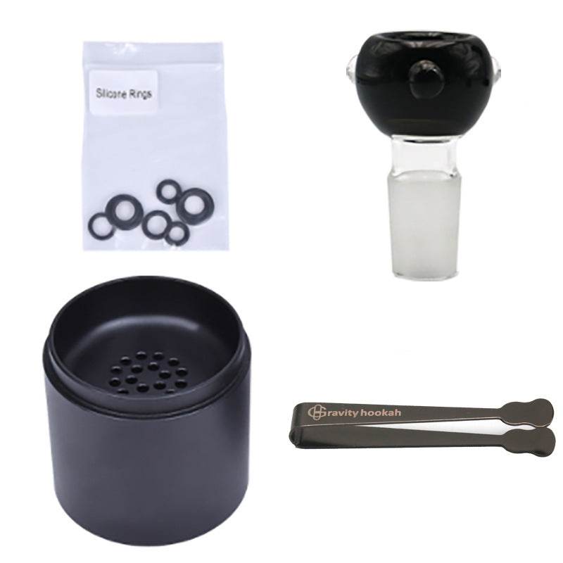 New Transparent Glass Gravity Hookah - EX-STOCK Canada