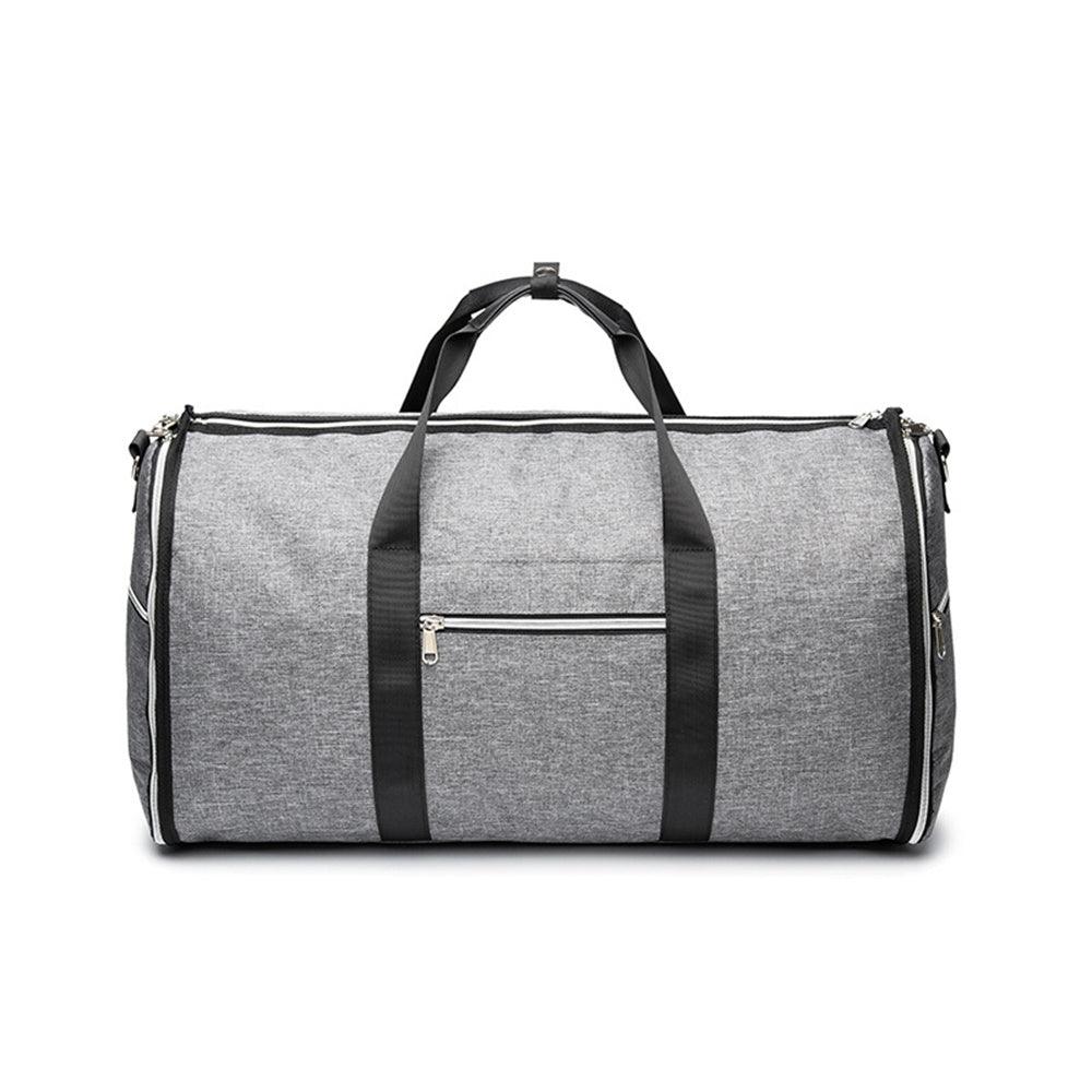 Marca de bolsa de viaje para hombres 2 en 1, bolsa para ropa, bolsa de lona de nylon plegable de alta capacidad y multiusos, bolsa de hombro para traje de viaje de negocios EX-STOCK Canada