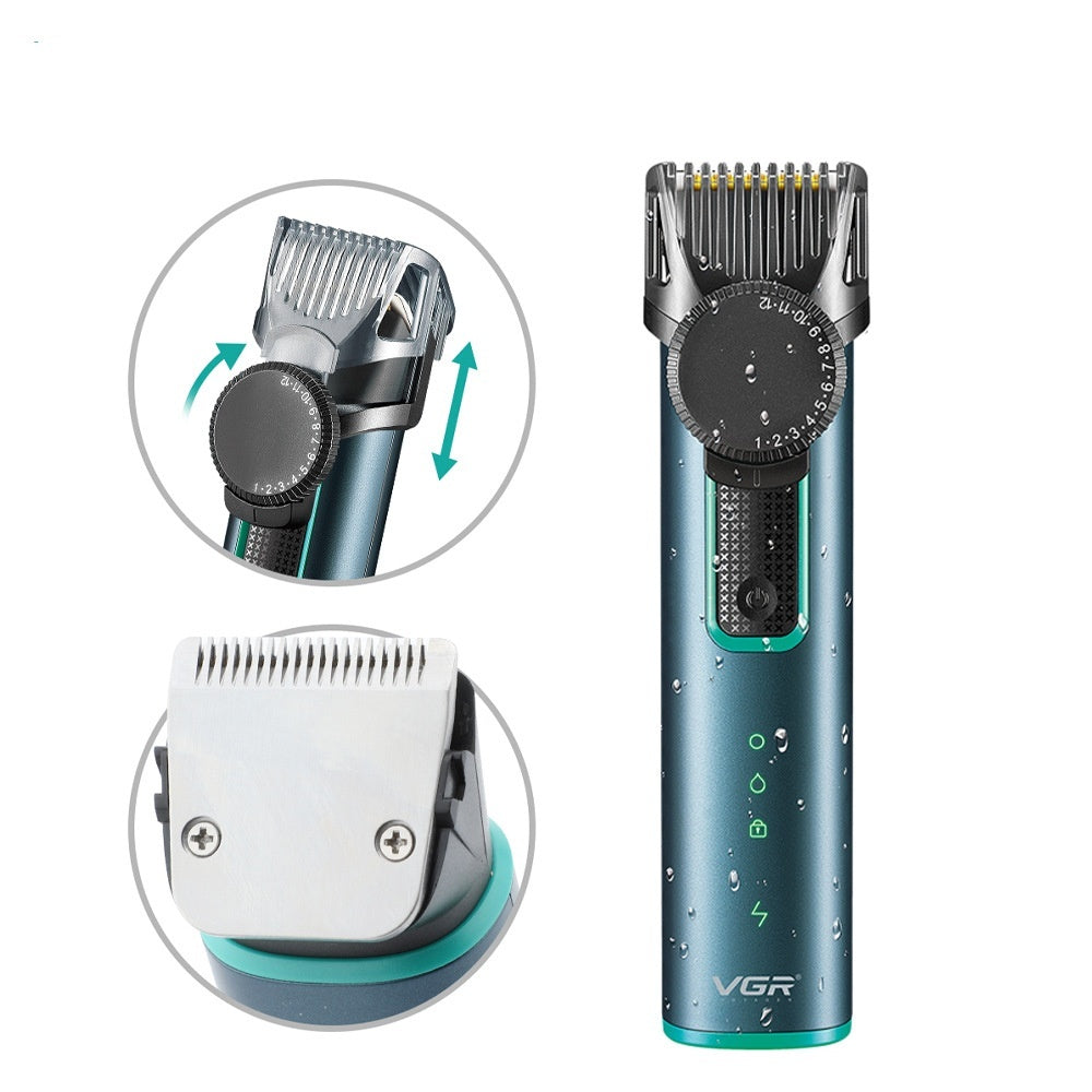 Rechargeable Hair Clipper IPX5 Waterproof Electric Hair Clipper Electric Men Beard Trimmer EX-STOCK Canada