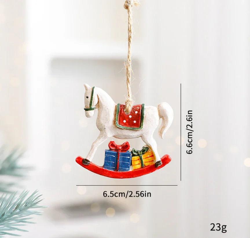 Decorazioni di Natale Cartone Animato Renna OrnamentiEX-STOCK Canada