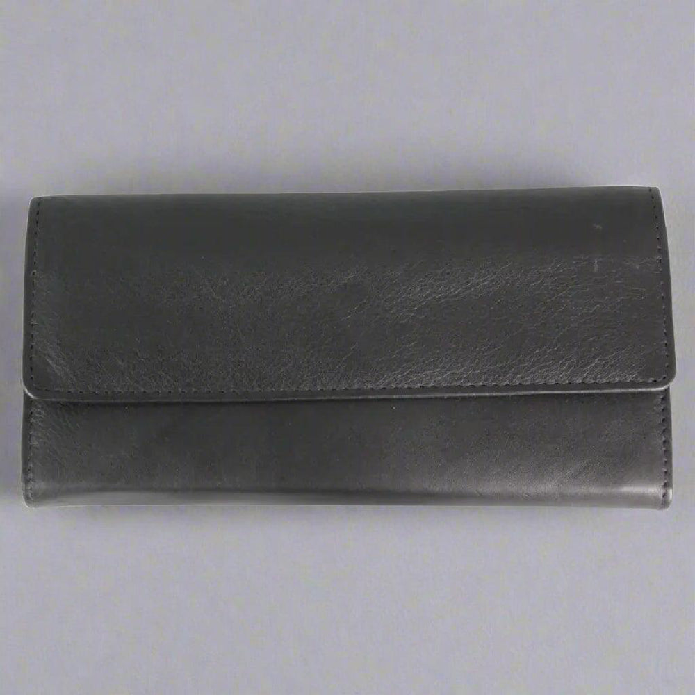 Portafoglio Trifold in Pelle con Pattina per Donne JBG InternationalEX-STOCK Canada