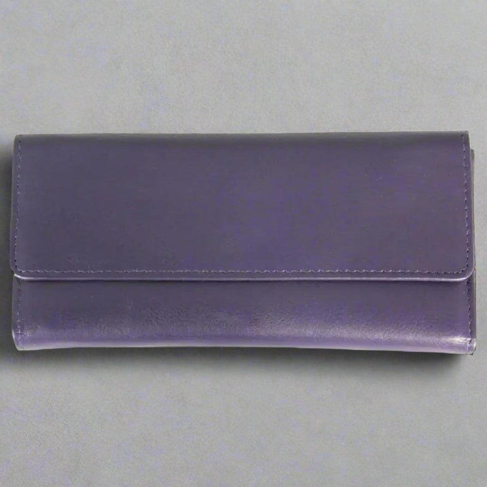 Portafoglio Trifold in Pelle con Pattina per Donne JBG InternationalEX-STOCK Canada