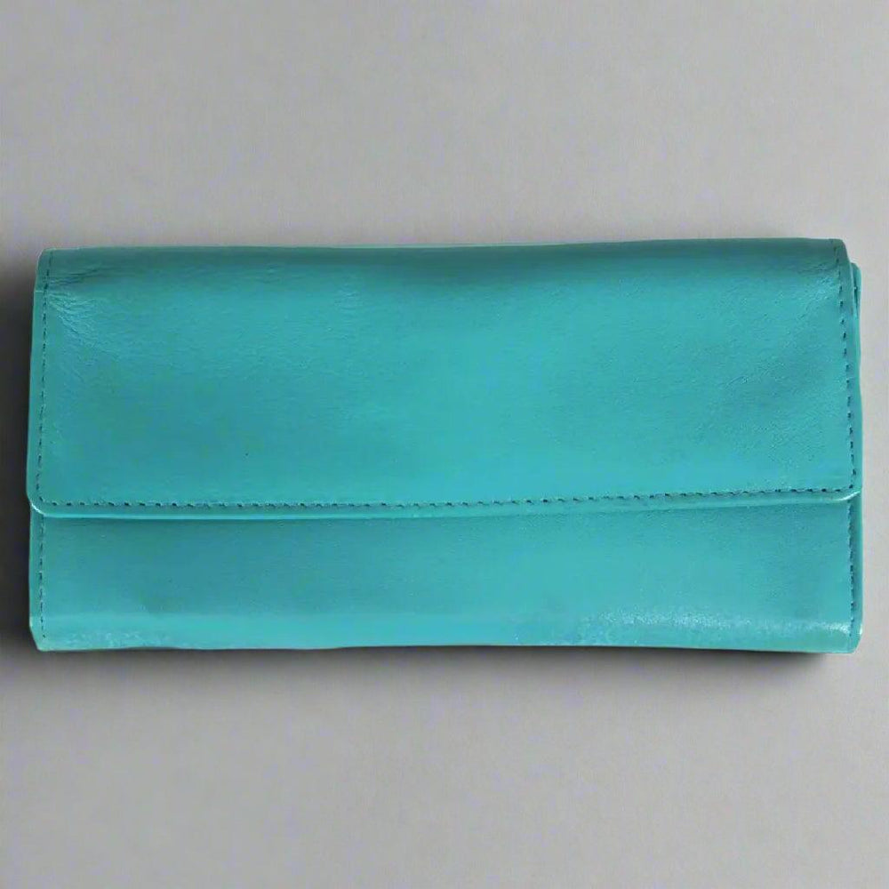 Portafoglio Trifold in Pelle con Pattina per Donne JBG InternationalEX-STOCK Canada