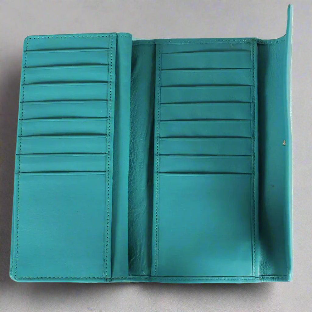 Portafoglio Trifold in Pelle con Pattina per Donne JBG InternationalEX-STOCK Canada