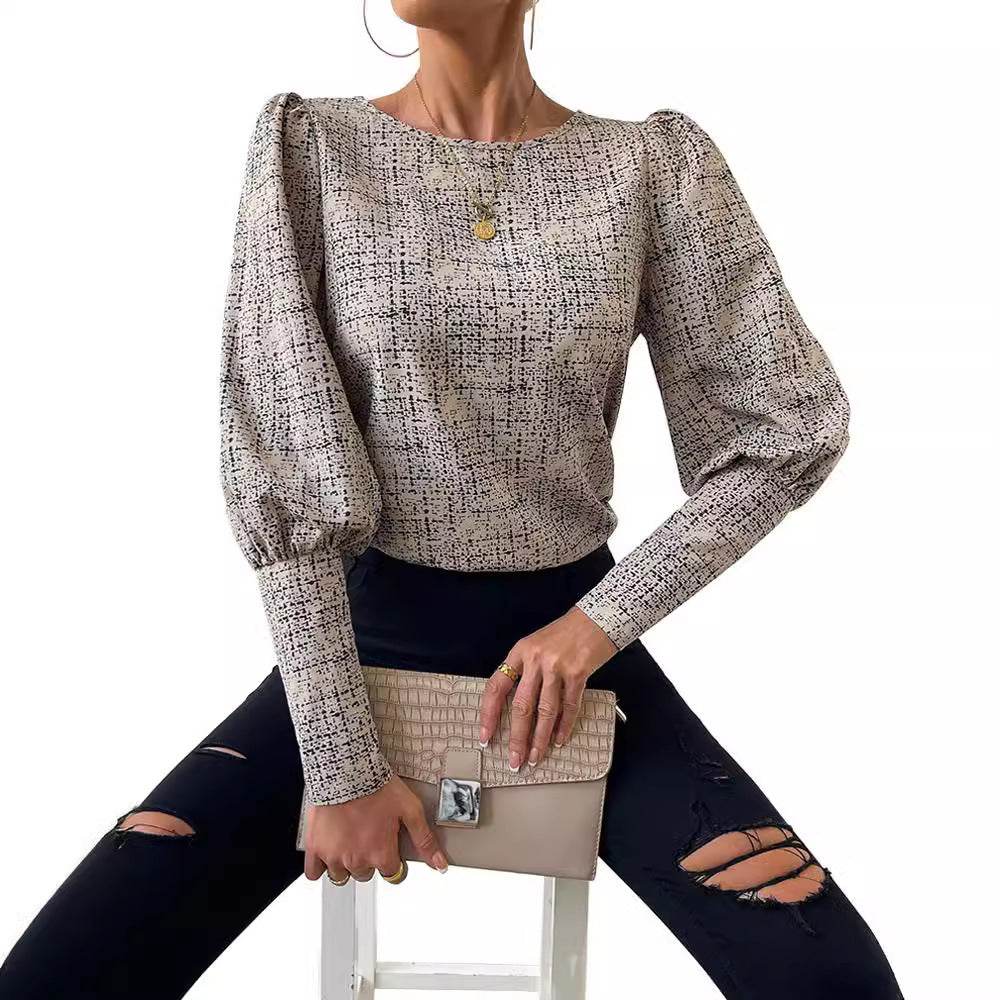 Fashionable Elegant Retro blouse top For Women - EX-STOCK Canada