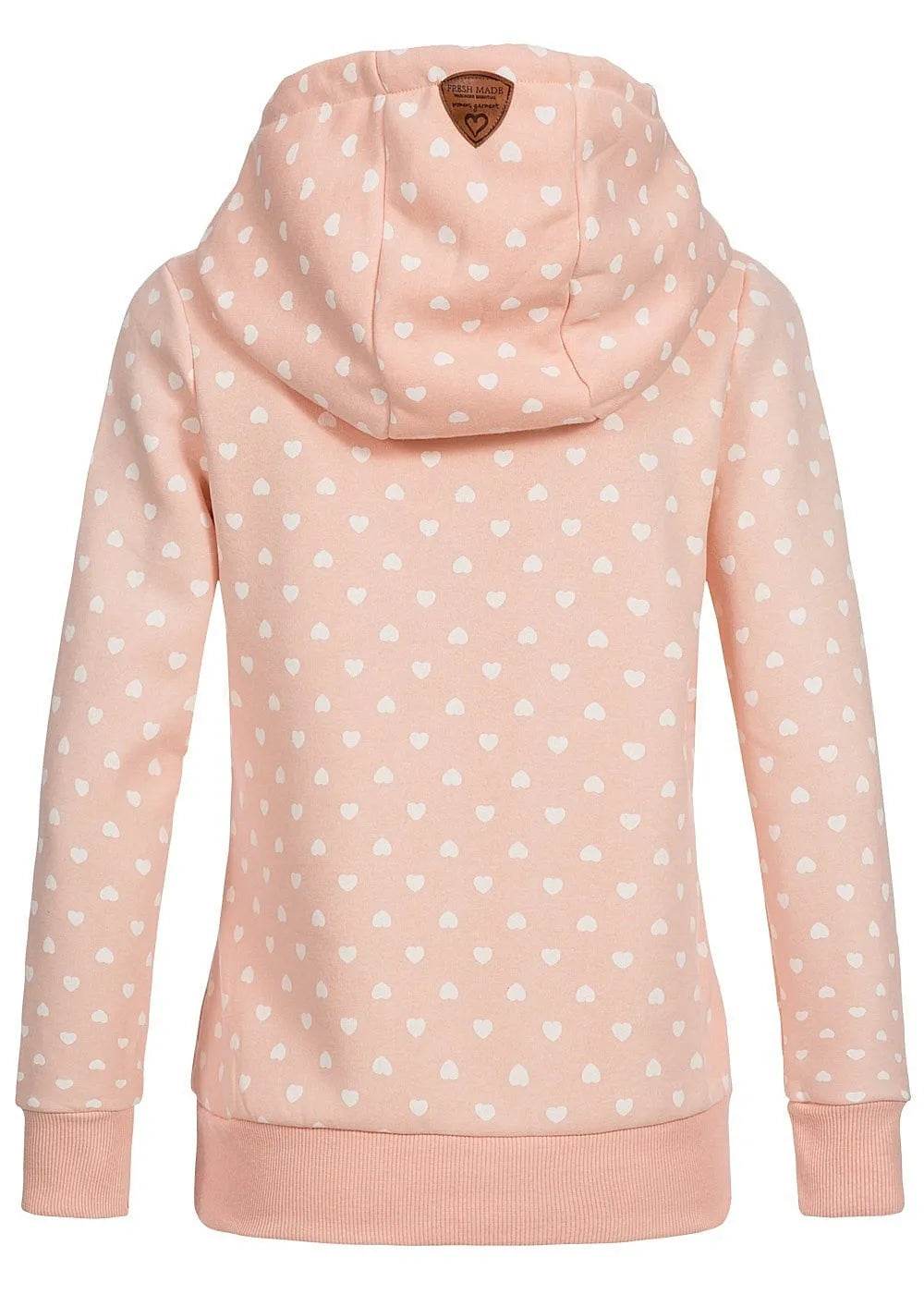 Women Printed loose hooded sweatshirt - EX-STOCK Canada